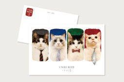 ポストカード　SYARENEKO-TIE