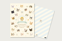 クリアファイル　にらめっこ